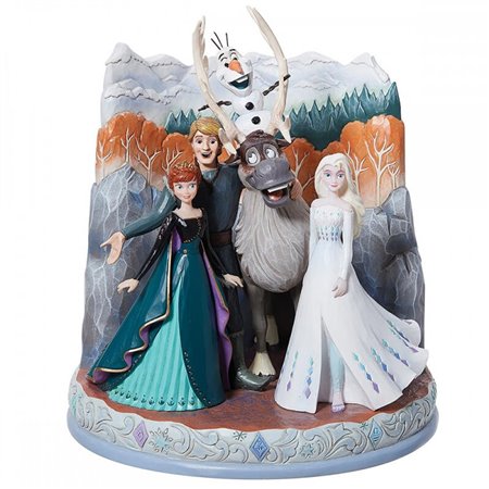 enesco disney frozen 2 figura decorativa