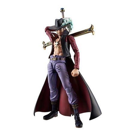 figura megahouse one piece heróis de ação variável drácula mihawk