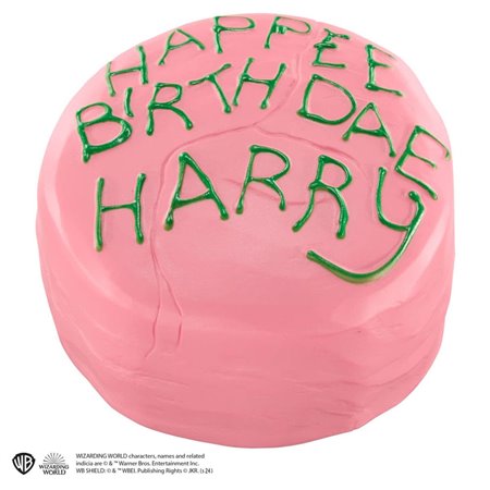 figura anti-estresse a coleção nobre harry potter bolo de aniversário do harry