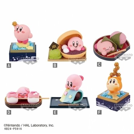 Banpresto figura coleção kirby paldoce vol.2 unidade aleatória