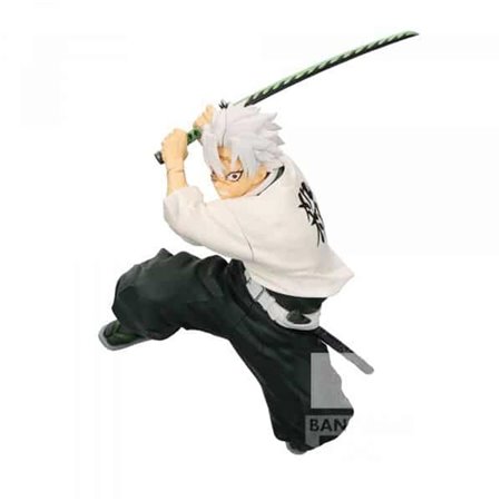 Banpresto figura demon slayer kimetsu no yaiba vibração estrelas sanemi shinazugawa 14cm