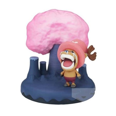 Banpresto figura one piece world histórias de registro colecionáveis tony tony chopper 5cm