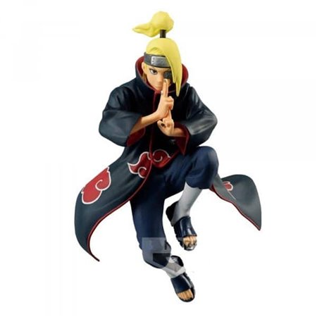 Banpresto naruto shippuden vibração estrelas deidara figura 13cm