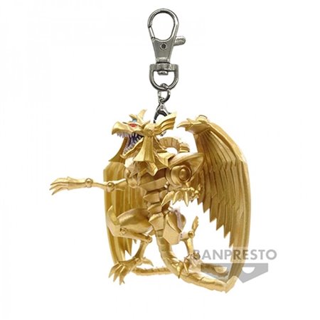 Chaveiro Banpresto yu - gi - oh! duelo monstros dragão alado de ra 6cm