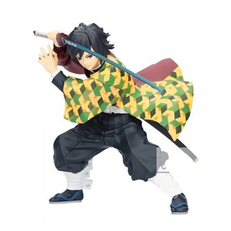 Banpresto demon slayer kimetsu no yaiba maximatic giyu tomioka figura 17cm