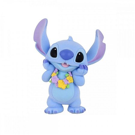 Enesco Disney Stitch em pé figura flocada