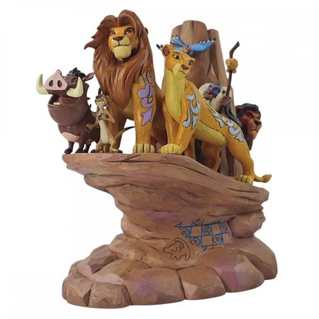 enesco figura jim shore disney o rei leão