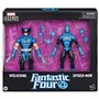 Pacote de 2 figuras da série hasbro marvel legends the fantastic 4 wolverine & spider - man