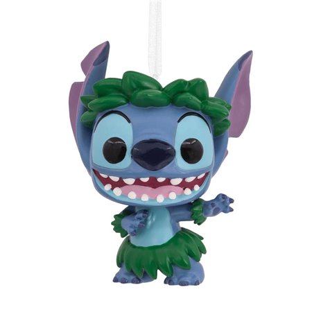 Enfeite de natal funko disney stitch figura de resina