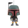 Enfeite de natal funko star wars boba fett figura de resina