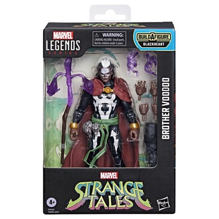 Hasbro marvel legends série contos estranhos irmão vodu figura