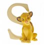 enesco figura disney o rei leão simba letra s