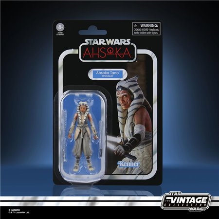 Hasbro star wars a figura da coleção vintage ahsoka tano (perideo)