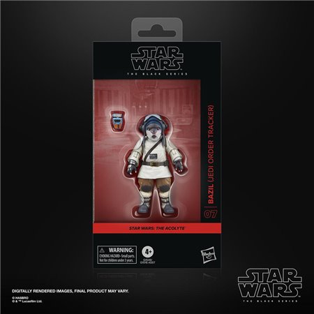 Figura de Star Wars da Hasbro: o acólito Bazil (rastreador de pedidos jedi)