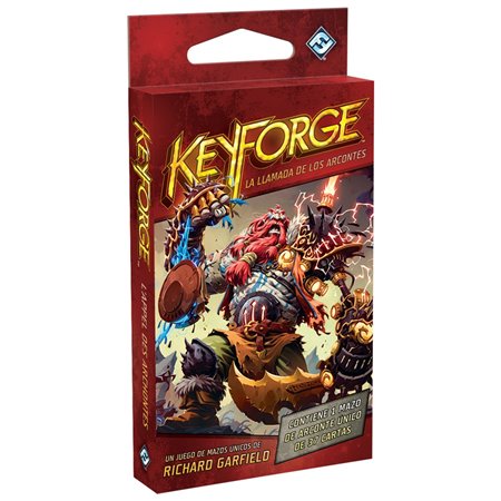 Jogo de tabuleiro Keyforge o chamado dos arcontes deck pegi 14