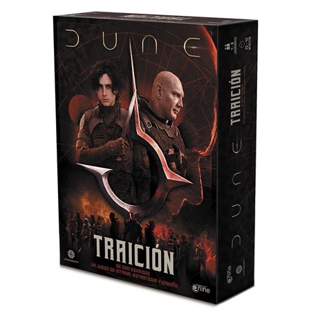 Jogo de tabuleiro Dune: traição pegi 14