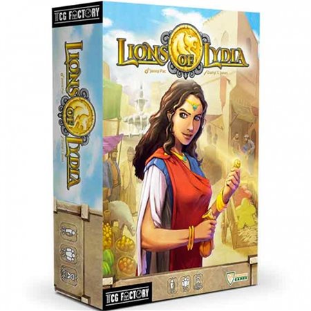 jogo de tabuleiro leões de Lydia em espanhol