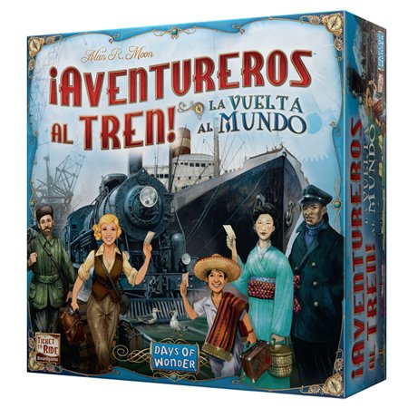 Aventureiros de jogos de tabuleiro no trem! ao redor do mundo pegi 8