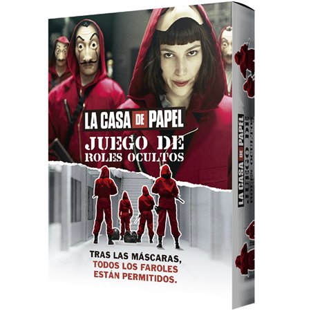 Jogo de tabuleiro Asmodee la casa de papel: papéis ocultos pegi 14