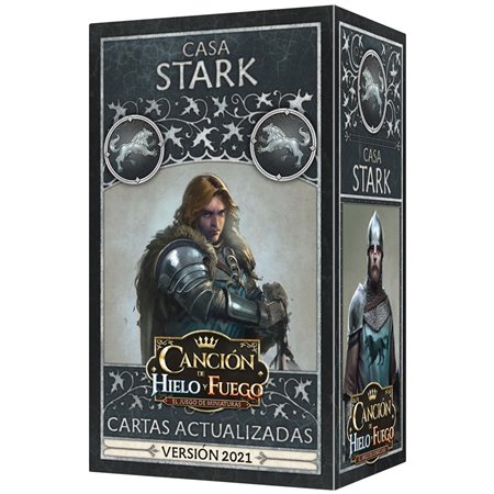 Jogo de tabuleiro As Crônicas de Gelo e Fogo: Stark Pegi 14 Faction Pack