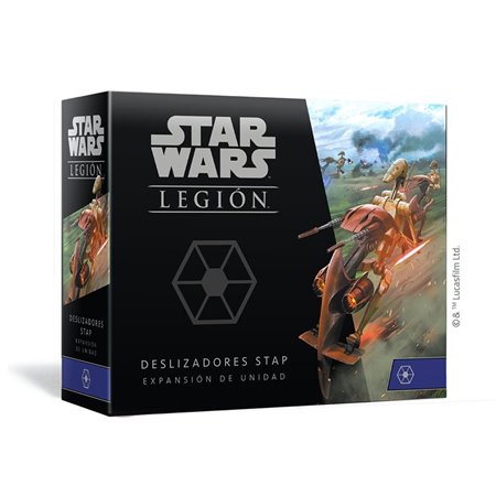 Jogo de tabuleiro Star Wars Legion: controles deslizantes Stap Pegi 14