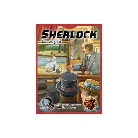 Jogo de tabuleiro GDM Sherlock: a cópia do Pegi 10