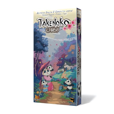 jogo de tabuleiro takeoko: expansão chibis pegi 8