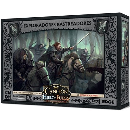 Jogo de tabuleiro Asmodee, uma canção de gelo e fogo: exploradores rastreadores pegi 14