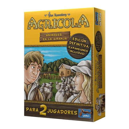 Animais de jogo de tabuleiro agrícola nas expansões da edição definitiva da fazenda incluídas pegi 10