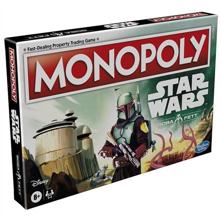 Jogo de tabuleiro Monopólio boba fett pegi 14