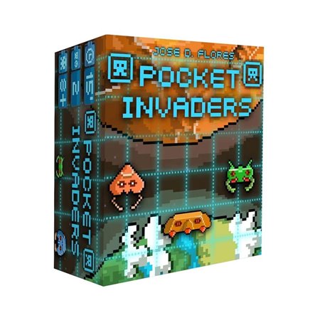 Jogo de tabuleiro Pegi 8 da terceira edição do Pocket Invaders