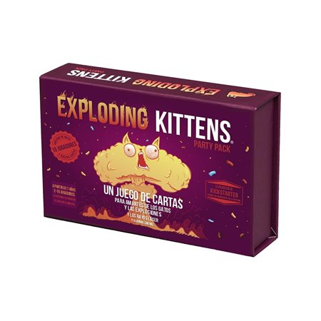 Jogo de tabuleiro Asmodee Exploding Kittens Party Pack Pegi 7