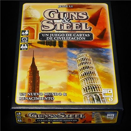 Jogo de tabuleiro Guns & Steel Pegi 12