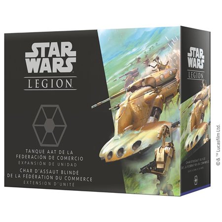 Jogo de tabuleiro Star Wars Legion: Trade Federation AAT Tank Pegi 14