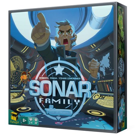 Jogo de tabuleiro pegi 8 da família sonar