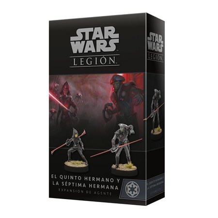 Jogo de tabuleiro Star Wars Legion, o quinto irmão e a sétima irmã, idade recomendada de 14 anos