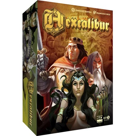 Jogo de tabuleiro Hexcalibur pegi 10