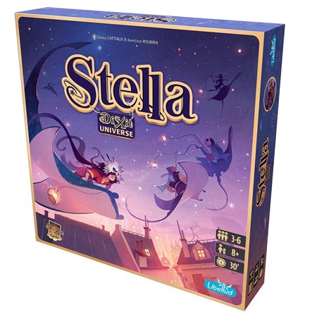 Stella dixit universo pegi 8 jogo de tabuleiro