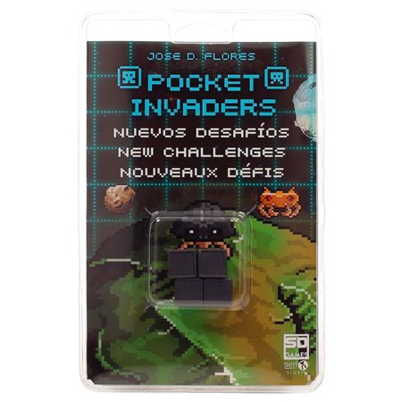 Jogo de tabuleiro Pocket Invaders terceira edição novos desafios pegi 8