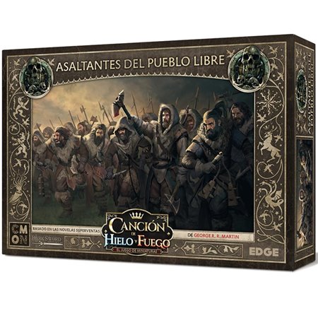 Jogo de tabuleiro Asmodee, As Crônicas de Gelo e Fogo: Invasores da Cidade Livre Pegi 14