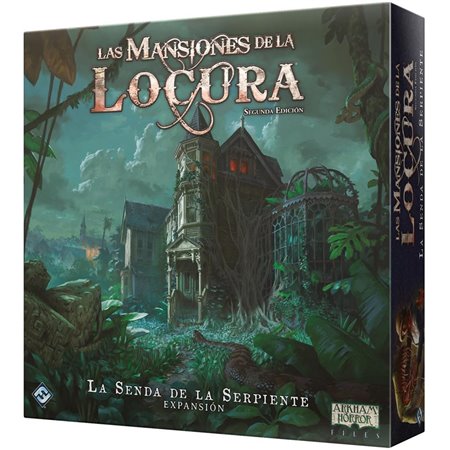 Jogo de tabuleiro Mansions of Madness o caminho da serpente pegi 14