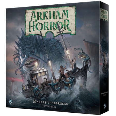 Jogo de tabuleiro de terror Arkham: Dark Tides Pegi 14