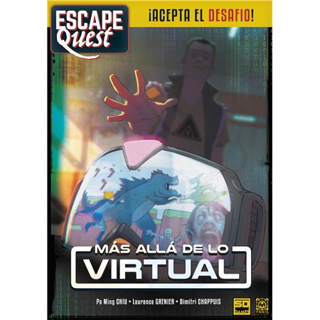 Jogo de tabuleiro Escape Quest 2: além do formato de livro virtual pegi 12