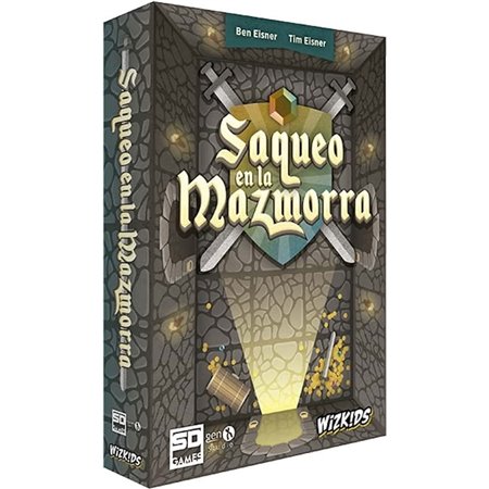 Jogo de tabuleiro de saque de masmorras pegi 14