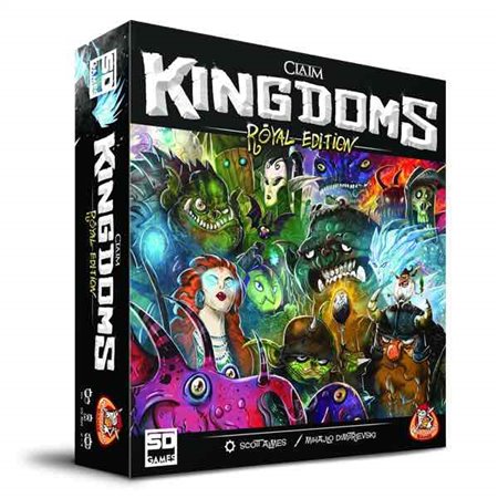 Jogo de tabuleiro Claim Kingdoms Royal Edition Pegi 10