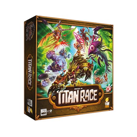 Jogo de tabuleiro Titan Race Pegi 8