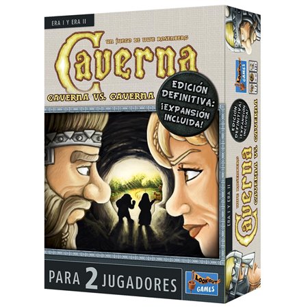 Jogo de tabuleiro de caverna: caverna vs caverna pegi 12