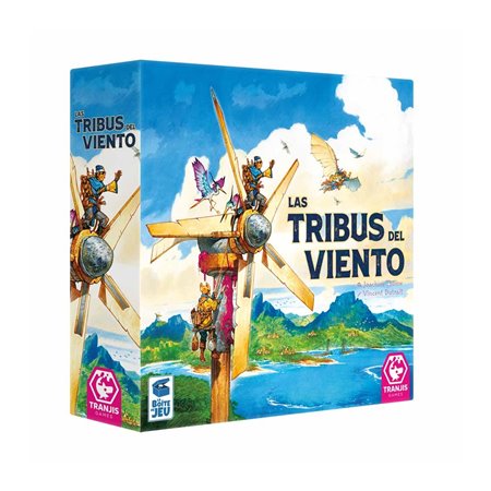 Jogo de tabuleiro Wind Tribes recomendado para maiores de 14 anos