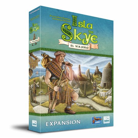 Jogo de tabuleiro da Ilha de Skye, o viajante pegi 10