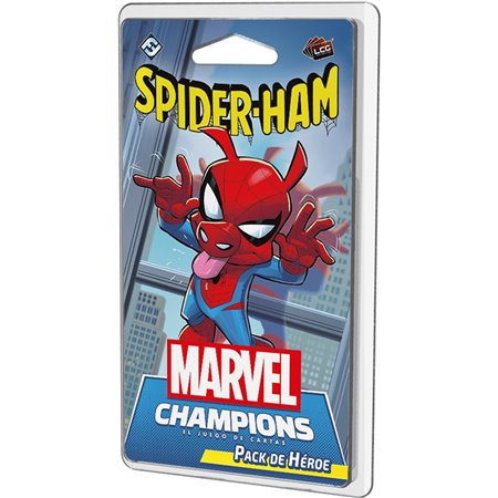 Jogo de tabuleiro Marvel Champions Spider - Ham Pegi 14